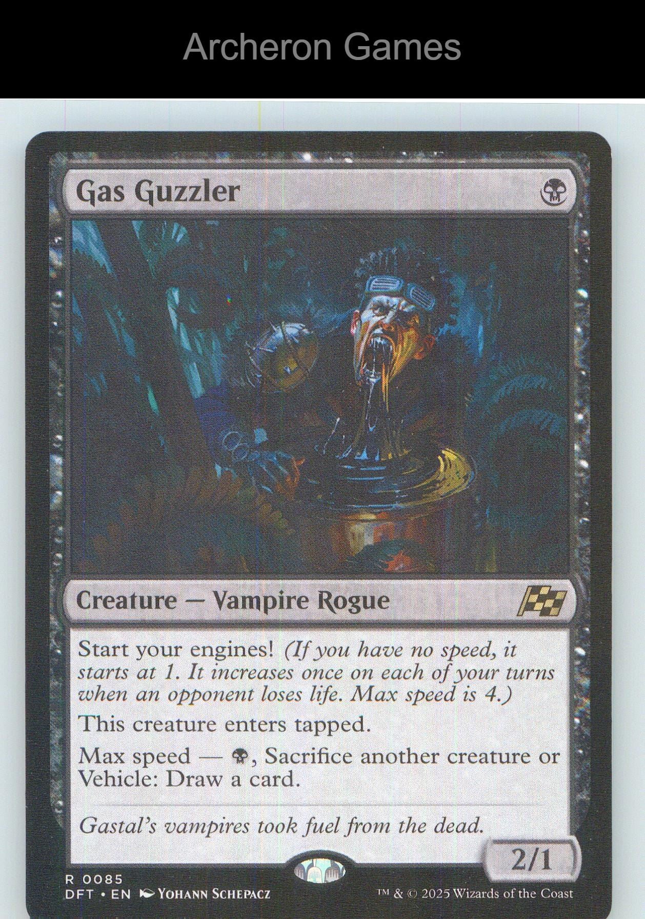 Gas Guzzler DFT 85 R MTG Card NM/EX+