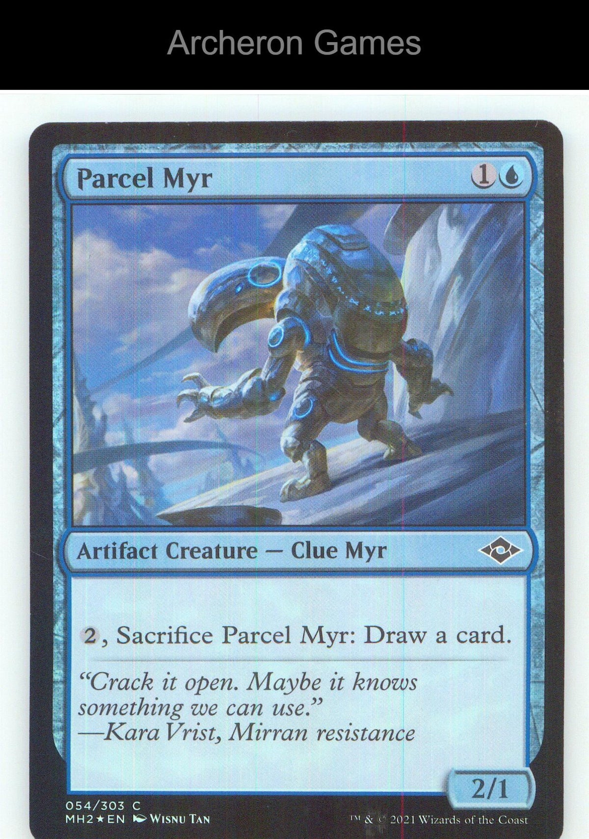 Parcel Myr MH2 54 C MTG Card NM/EX+ Foil