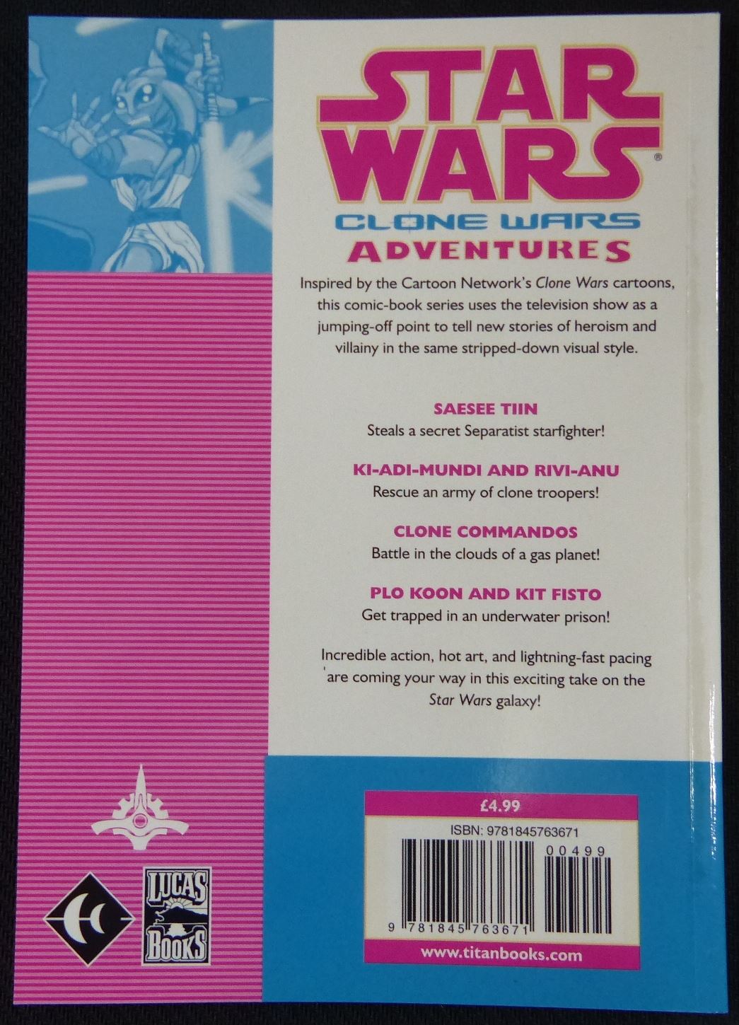Star Wars Clone Wars Vol 6 - Titan Graphic Softback Novel #22V