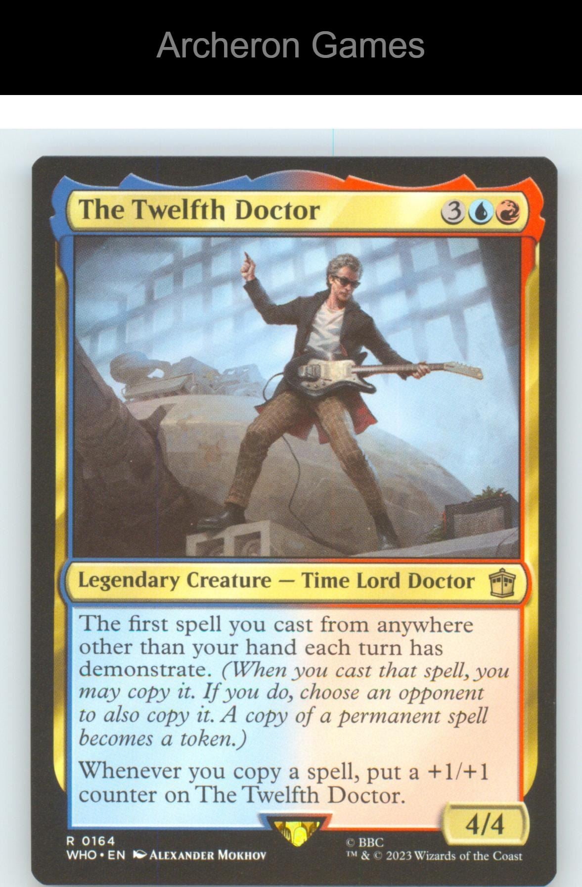The Twelfth Doctor WHO 164 R MTG Card NM/EX+