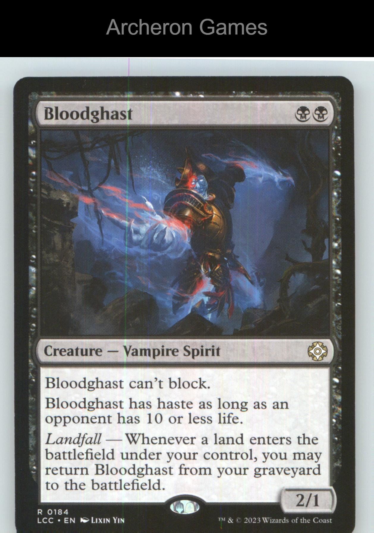 Bloodghast LCC 184 R MTG Card NM/EX+