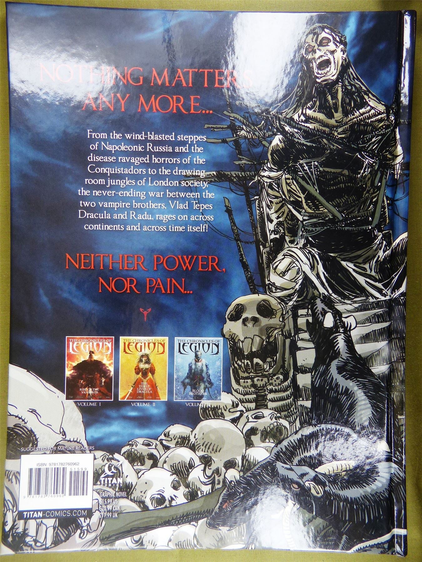The Chronicles Of legion The Three Faces Of Evil - Graphic Novel #1ZV