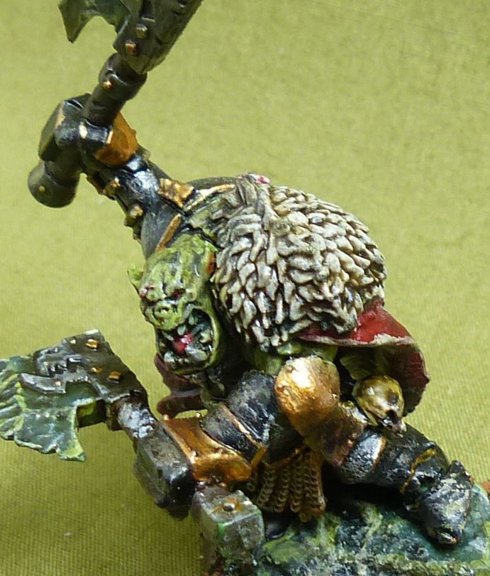 Grimgor Ironskull single model painted - Warhammer Underworlds #FO
