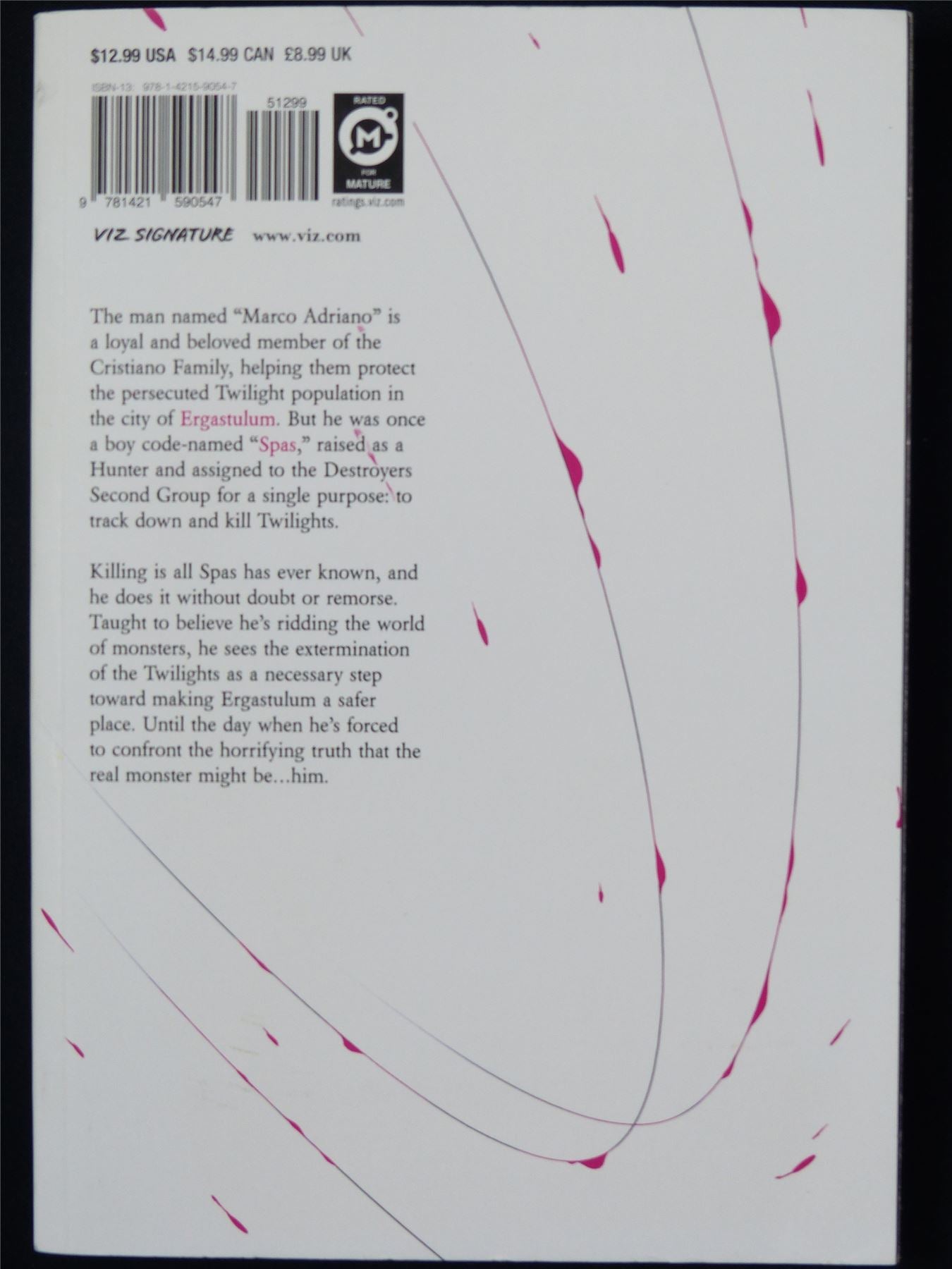 Gangsta: Cursed volume 1 - Viz Media Manga #6DL