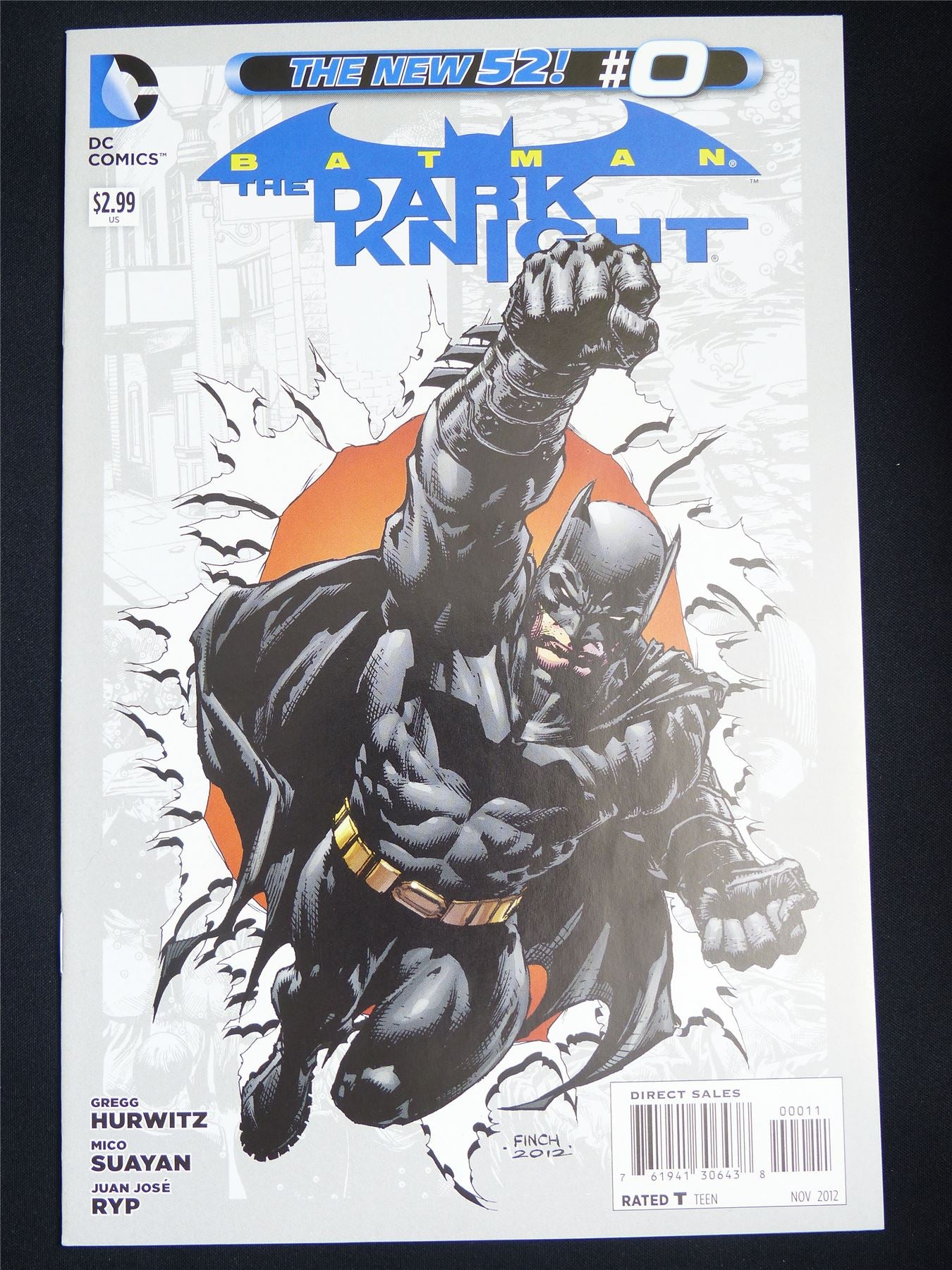BATMAN: The Dark Knight #0 New 52! - DC Comic #E