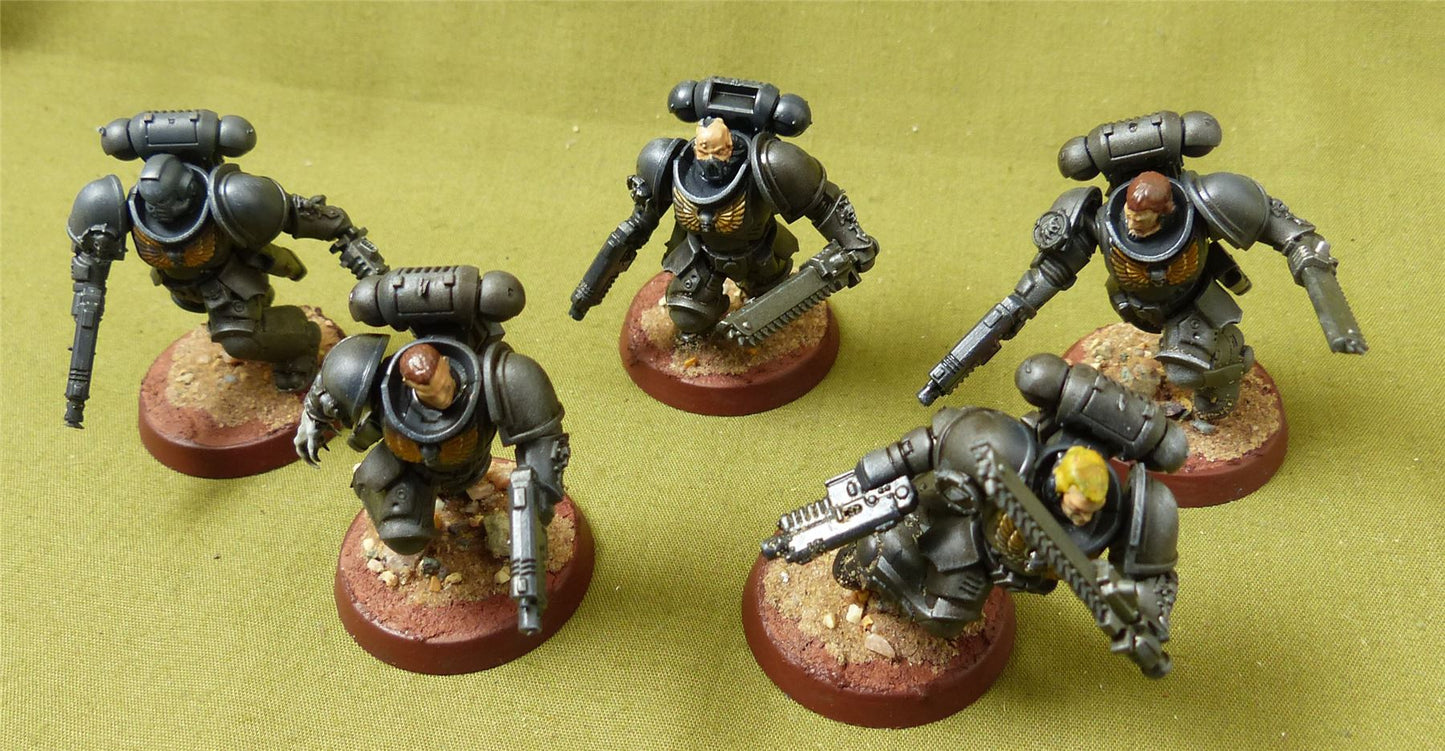 Primaris Assault Intercessors painted - Space Marines - Warhammer 40K #RO