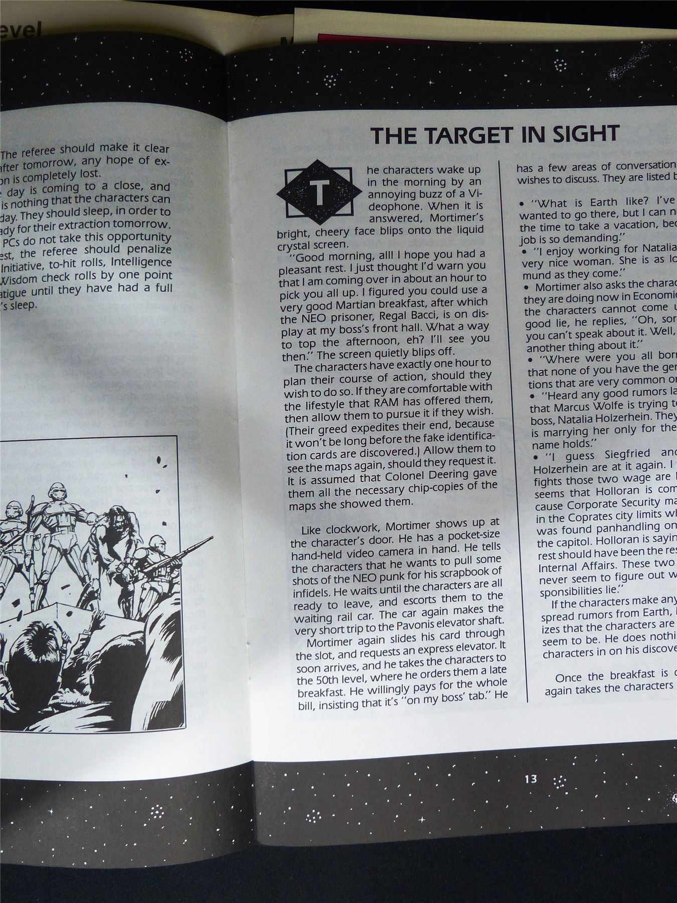Buck Rogers 25th Century: Deimos Mandate Adventure - TSR Roleplay Softback #2V6