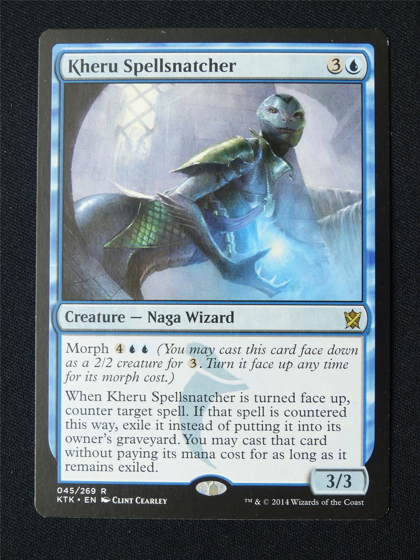 Kheru Spellsnatcher - KTK - Mtg Card #9CD