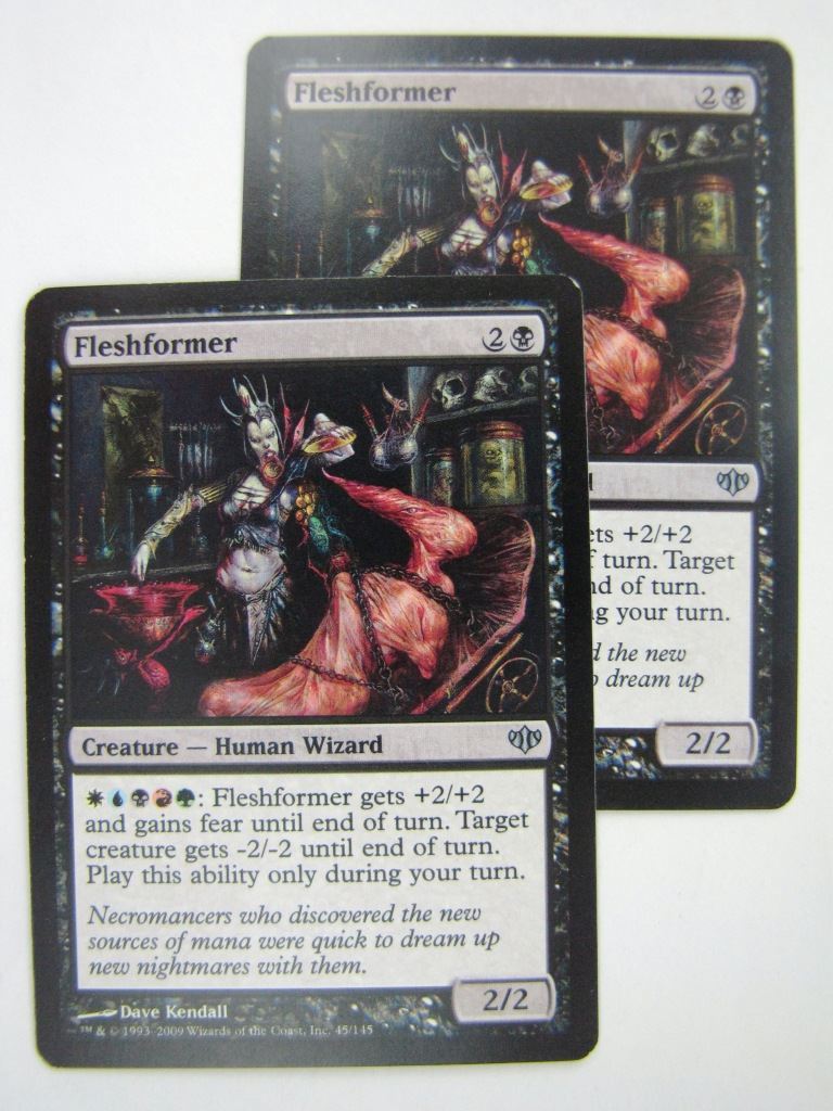 MTG Magic Cards: FLESHFORMER x2 # 8G40