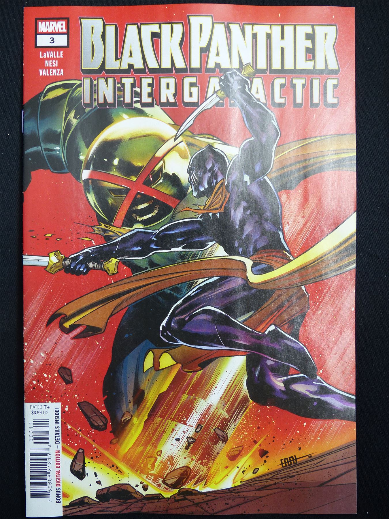 BLACK Panther Intergalactic #3 - B&B Apr 2026 Marvel Comic #2WF