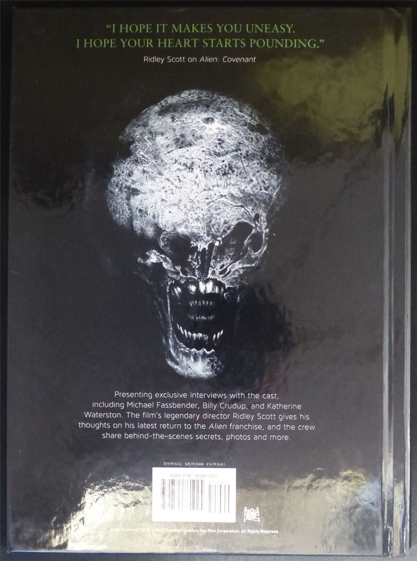 Alien: Covenant Official Collector's Edition Gift Book - Titan Hardback #4G