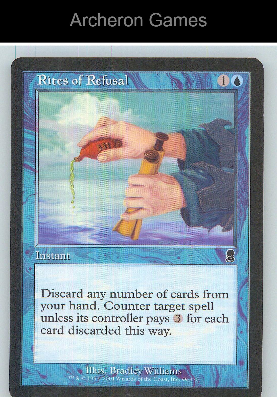 Rites of Refusal ODY 99 C MTG Card NM/EX+