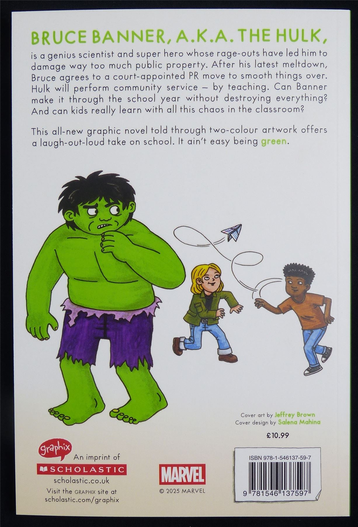 Hulk Teach - Marvel Graphic Softback #36X