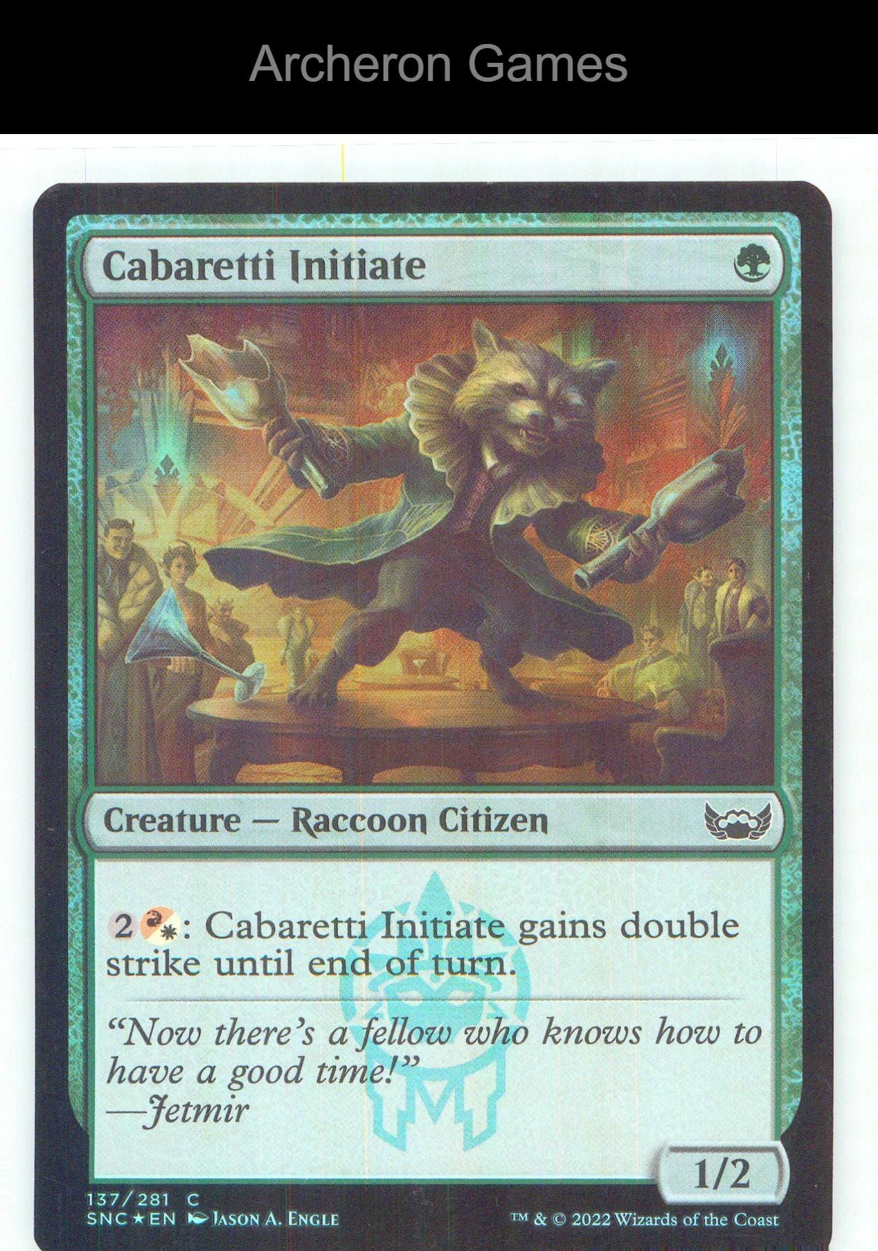 Cabaretti Initiate SNC 137 C MTG Card NM/EX+ Foil