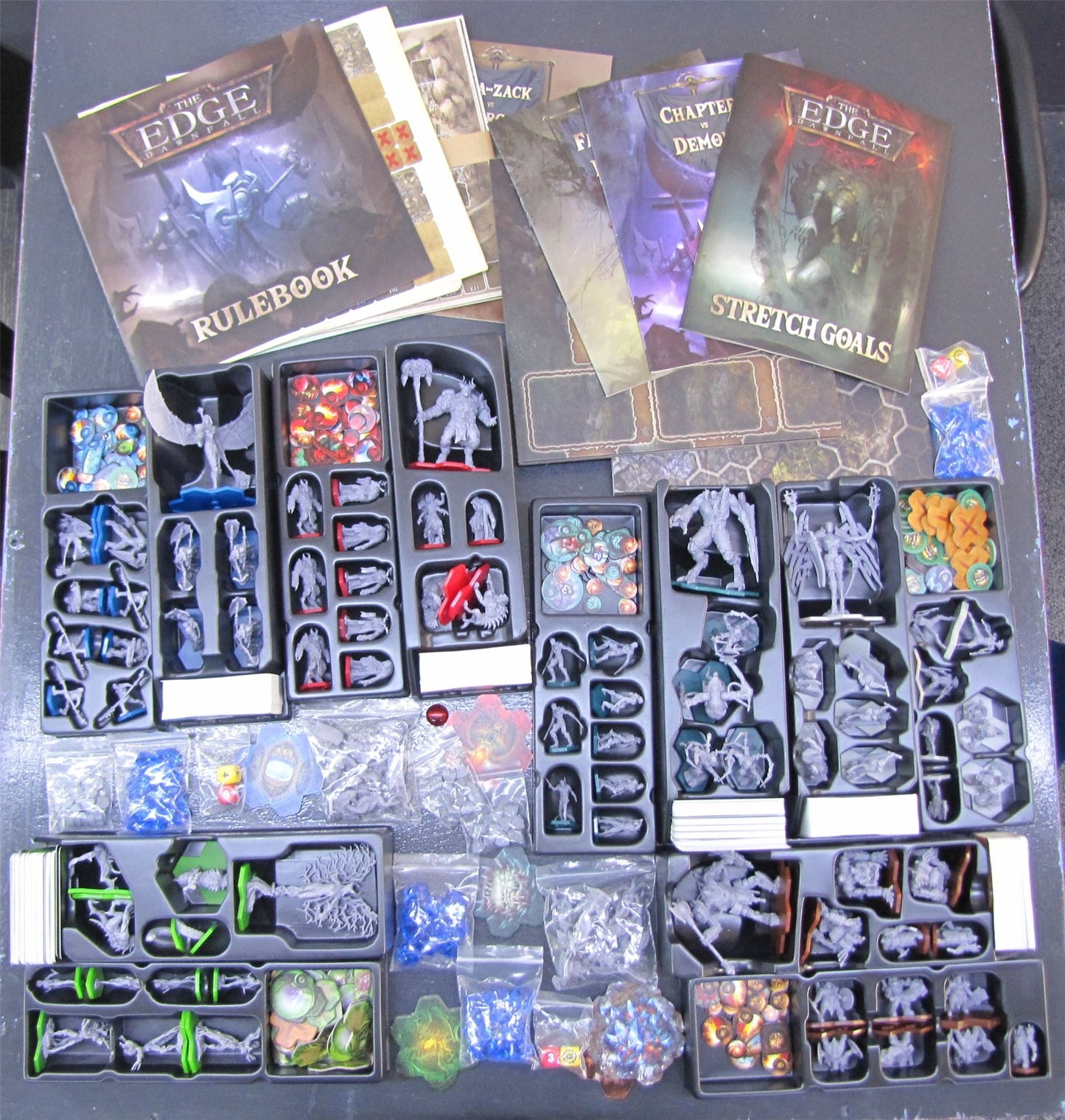 The Edge - Dawnfall And Expansions - Board Game #AW