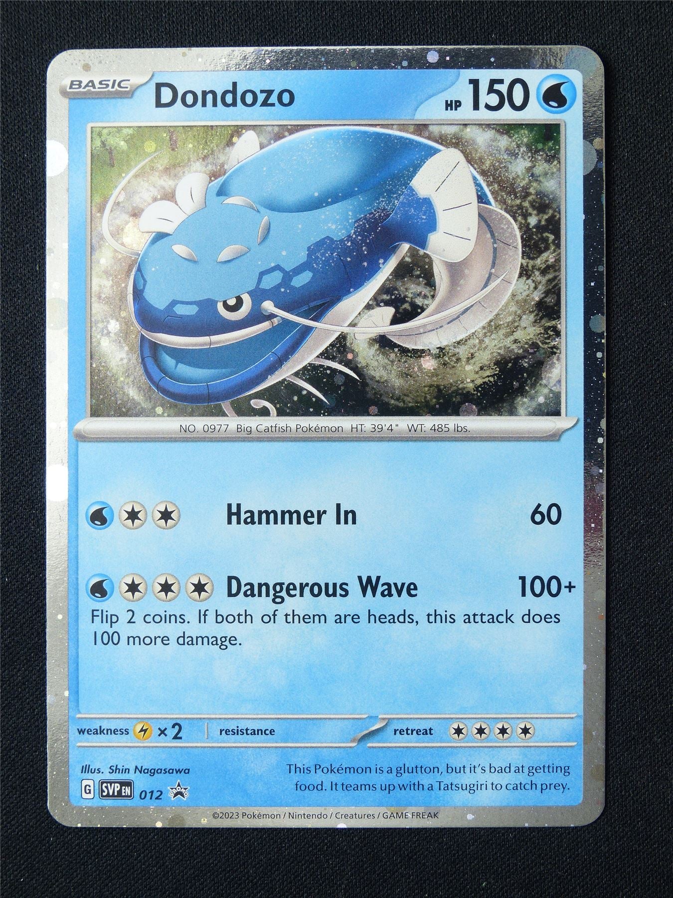 Dondozo 012 Promo Holo - Pokemon Card #6Z5