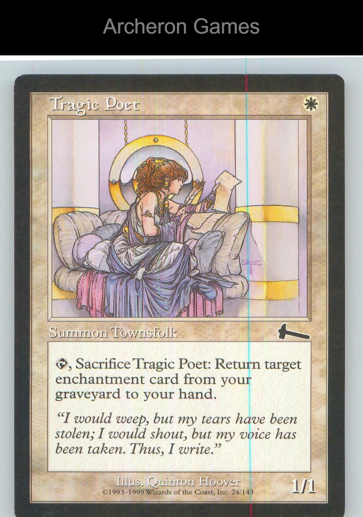 Tragic Poet ULG 24 C MTG Card NM/EX+