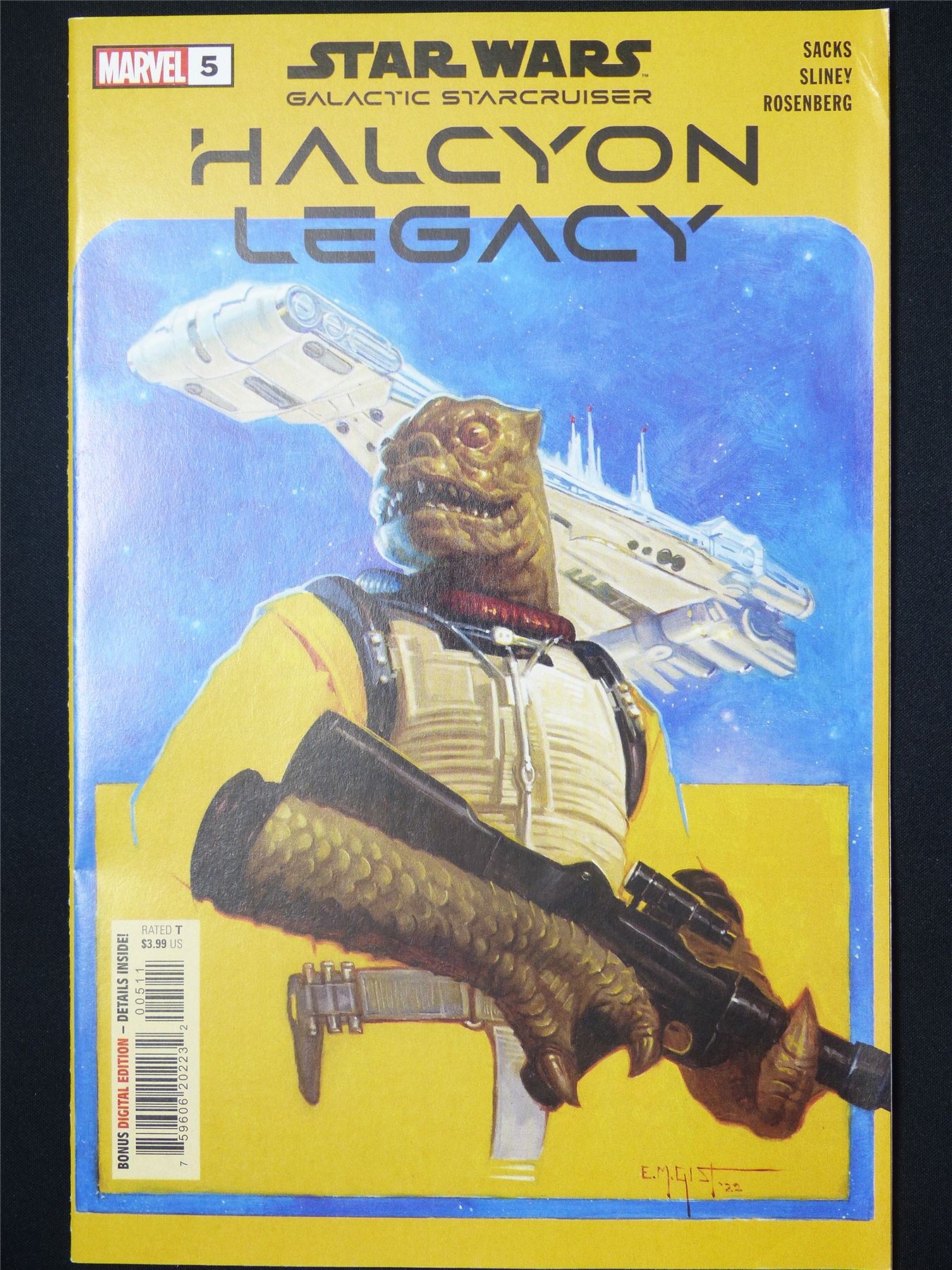 STAR Wars: Galactic Starcruiser: Halcyon legacy #5 - B&B Marvel Comic #7IY
