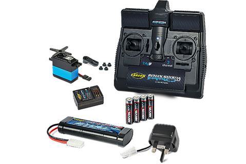Tamiya R/C Equipment Set Reflex 3.1 inc radio battery chgr Transmitter Starter Sets - CARSON #4D
