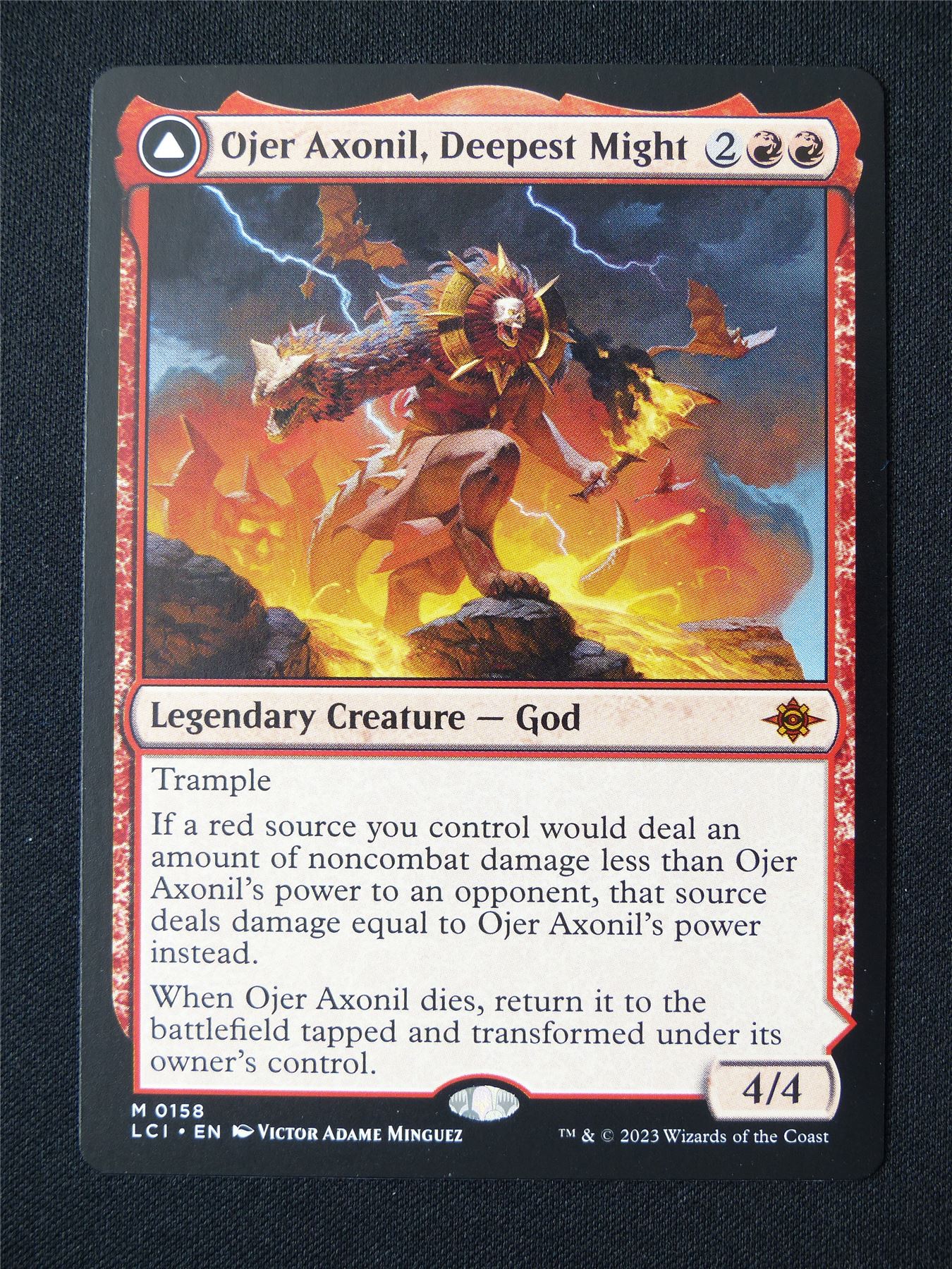 Ojer Axonil Deepest Might - MCI - Mtg Card #2UP