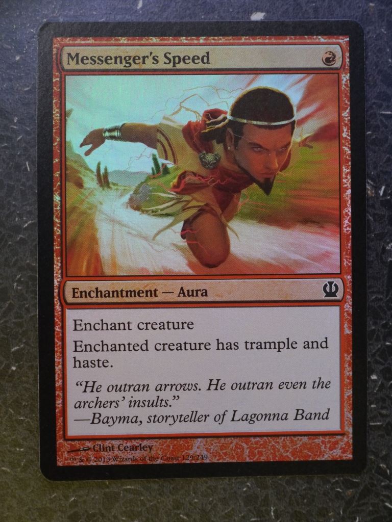 MTG Cards: MESSENGER'S SPEED FOIL # 5D95