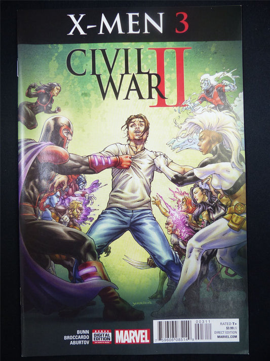 X-MEN #3 - Civil War 2 - Marvel Comic #HX