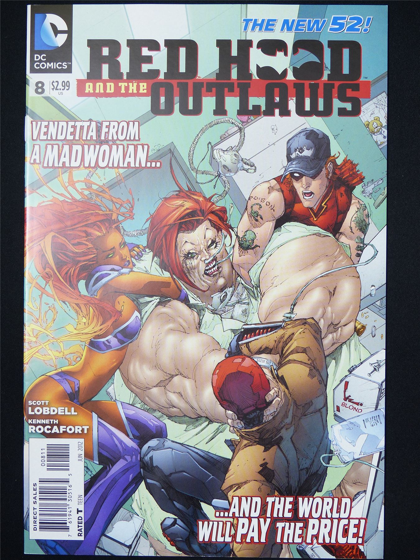 RED Hood and the Outlaws #8 - B&B DC Comic #81C