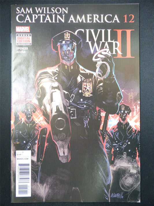 Sam Wilson: CAPTAIN America #12 - Civil War 2 - Marvel Comic #IZ