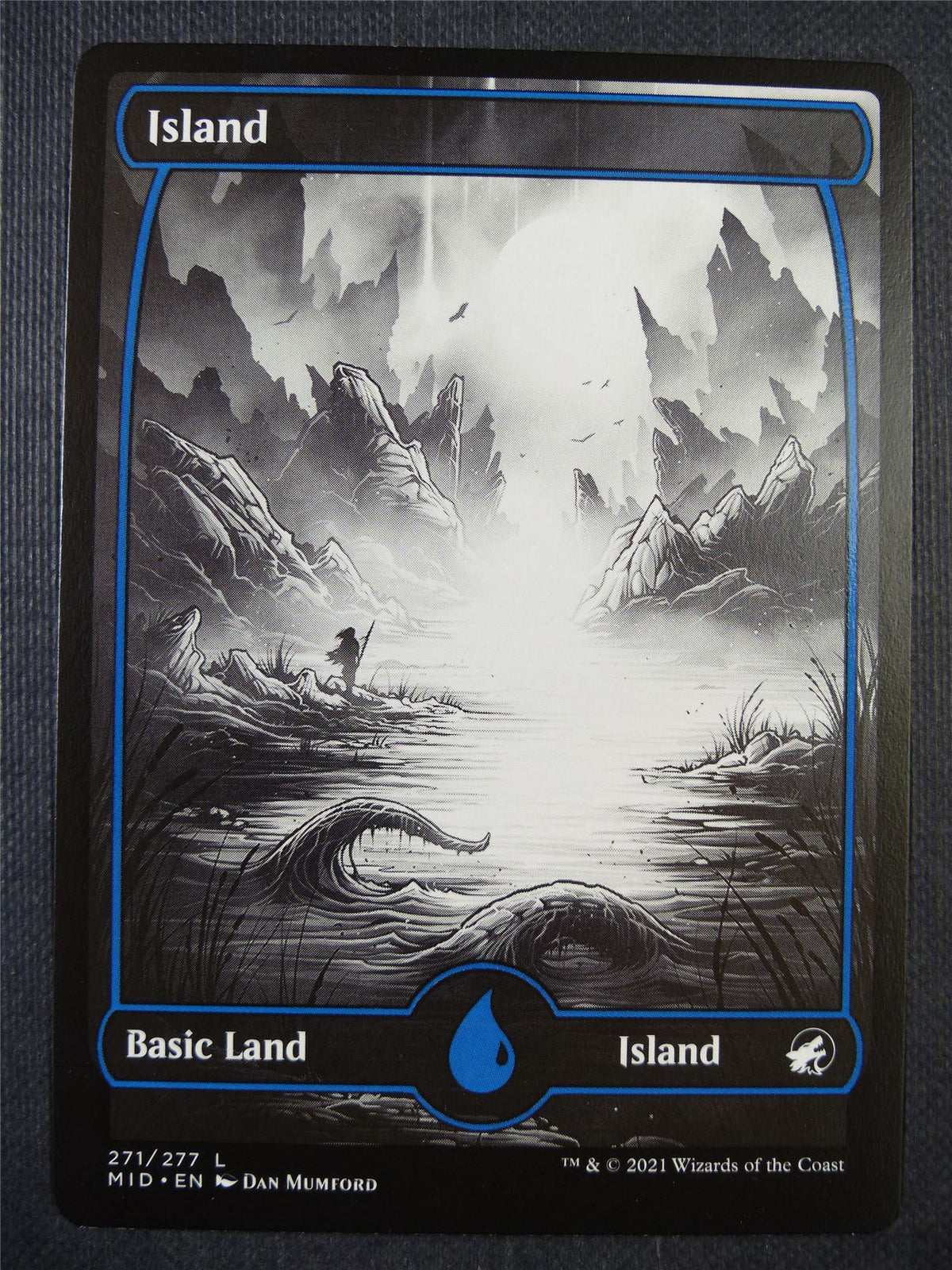 Island 271/277 Full art - Mtg Card #6ZT