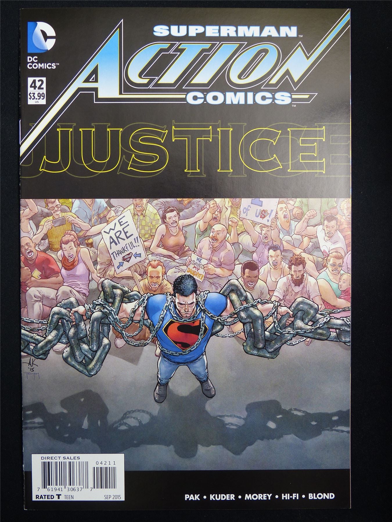 SUPERMAN: Action Comics #42 new 52! - DC Comic #3AY