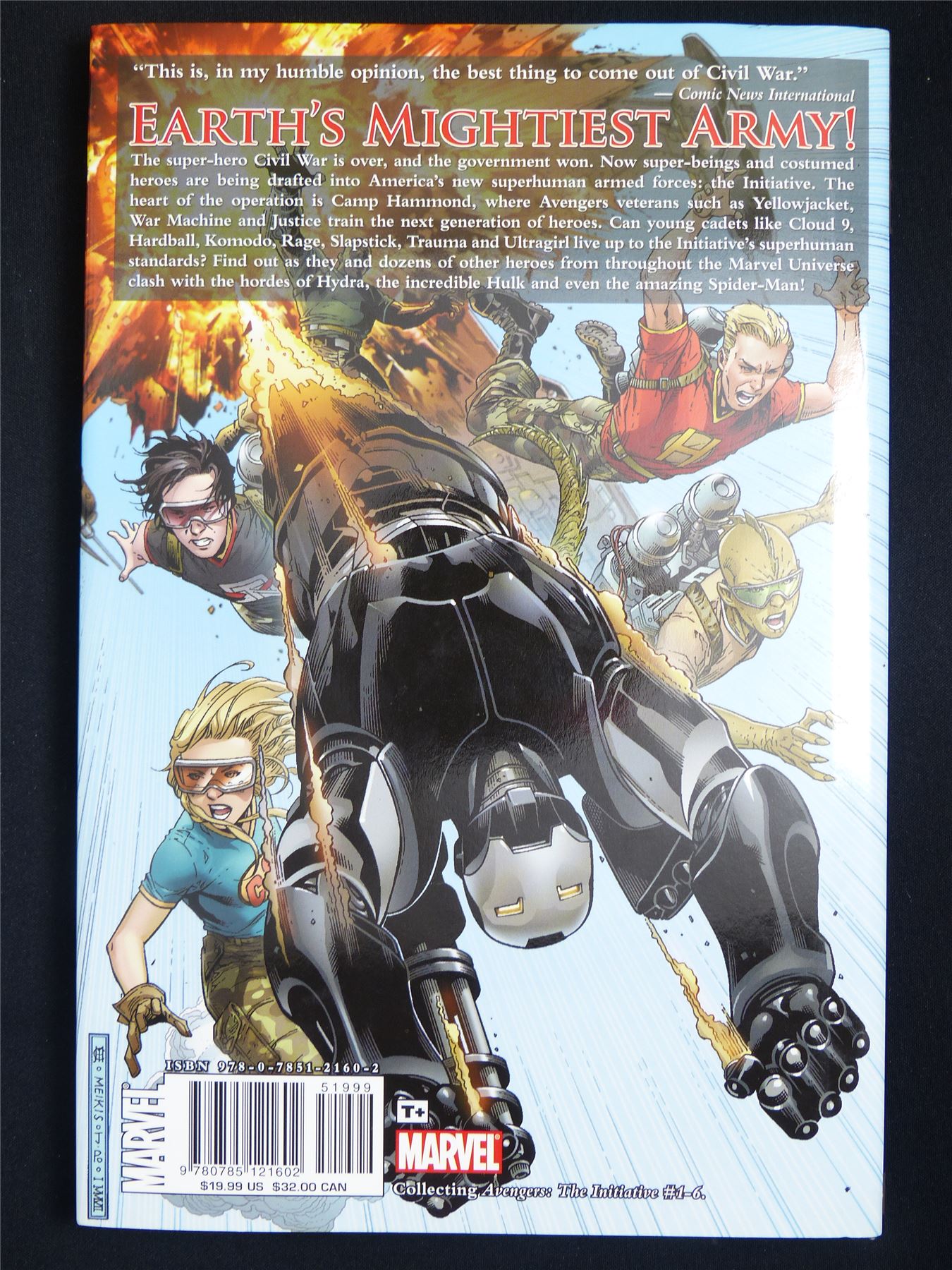 Avengers The Initiative: Basic Training - Marvel Graphic Hardback #475