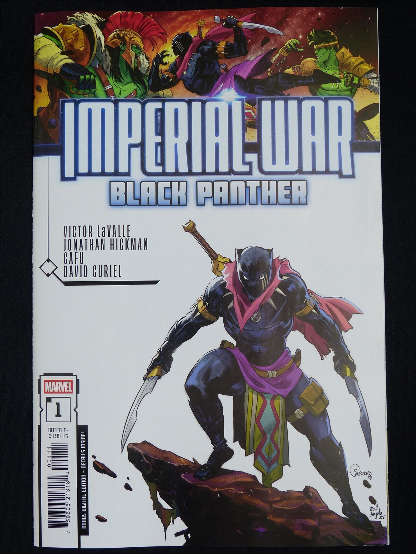 IMPERIAL War: Black Panther #1 - Oct 2025 Marvel Comic #3NU