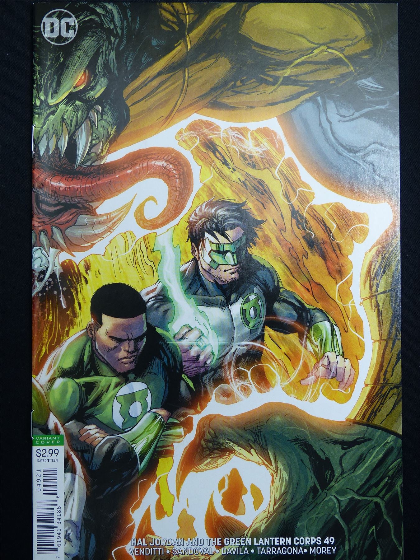 Hal Jordan and the GREEN Lantern Corp #49 Rebirth - DC Comic #3UU