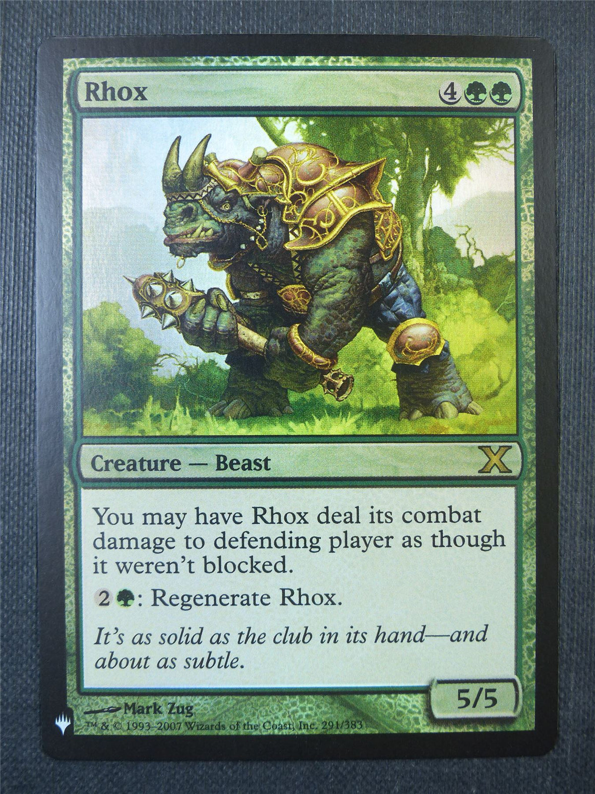 Rhox Foil - The List - Mtg Card #8R5