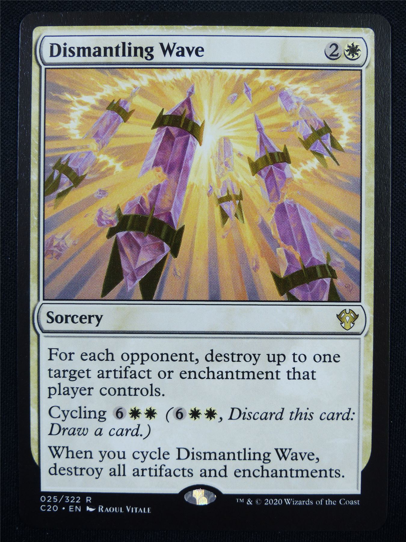 Dismantling Wave - C20 - Mtg Card #1EA