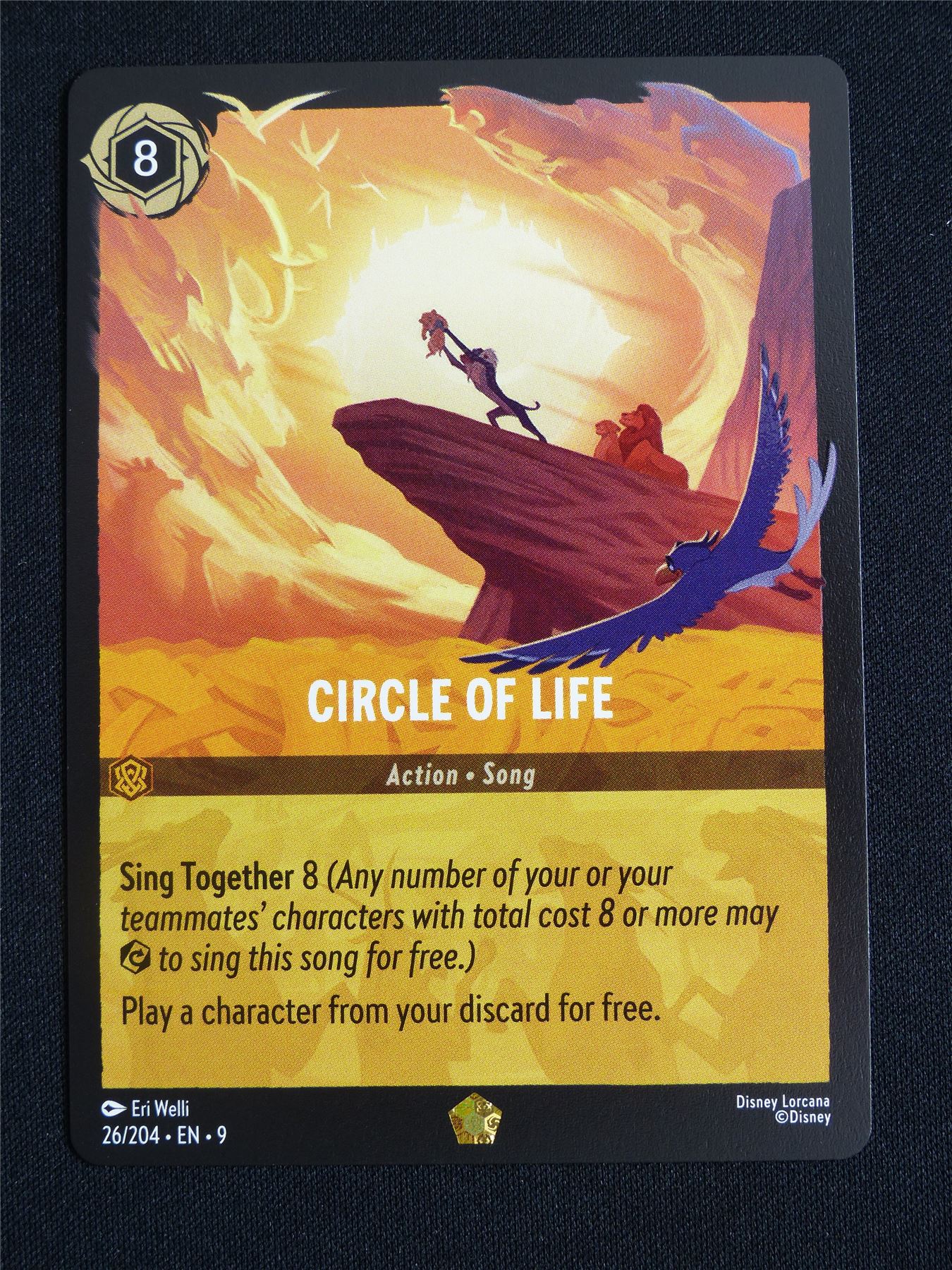 Circle of Life 26/204 - Lorcana Card #5FJ