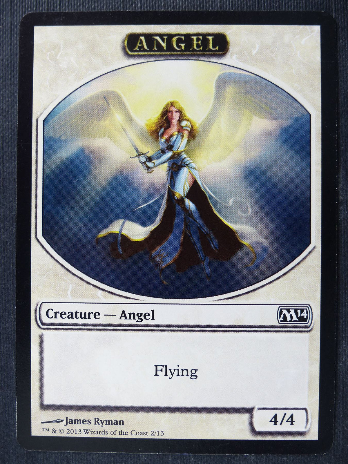 Angel Token - Mtg Card #40R