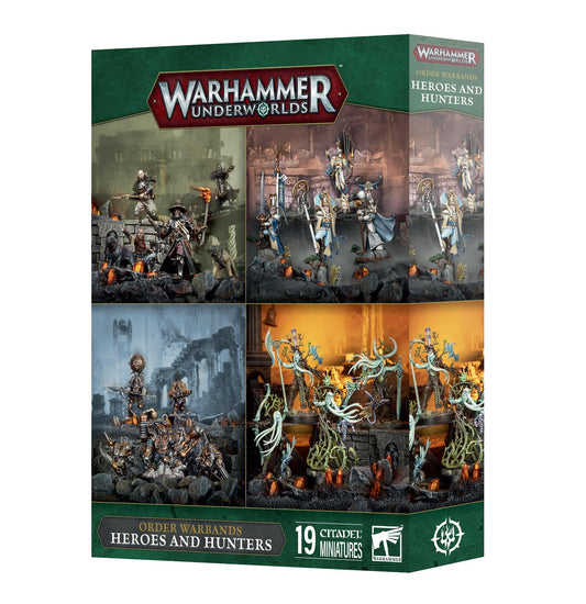 Heros and Hunters - Order Warbands - Warhammer Underworlds - Available from 07/12/24