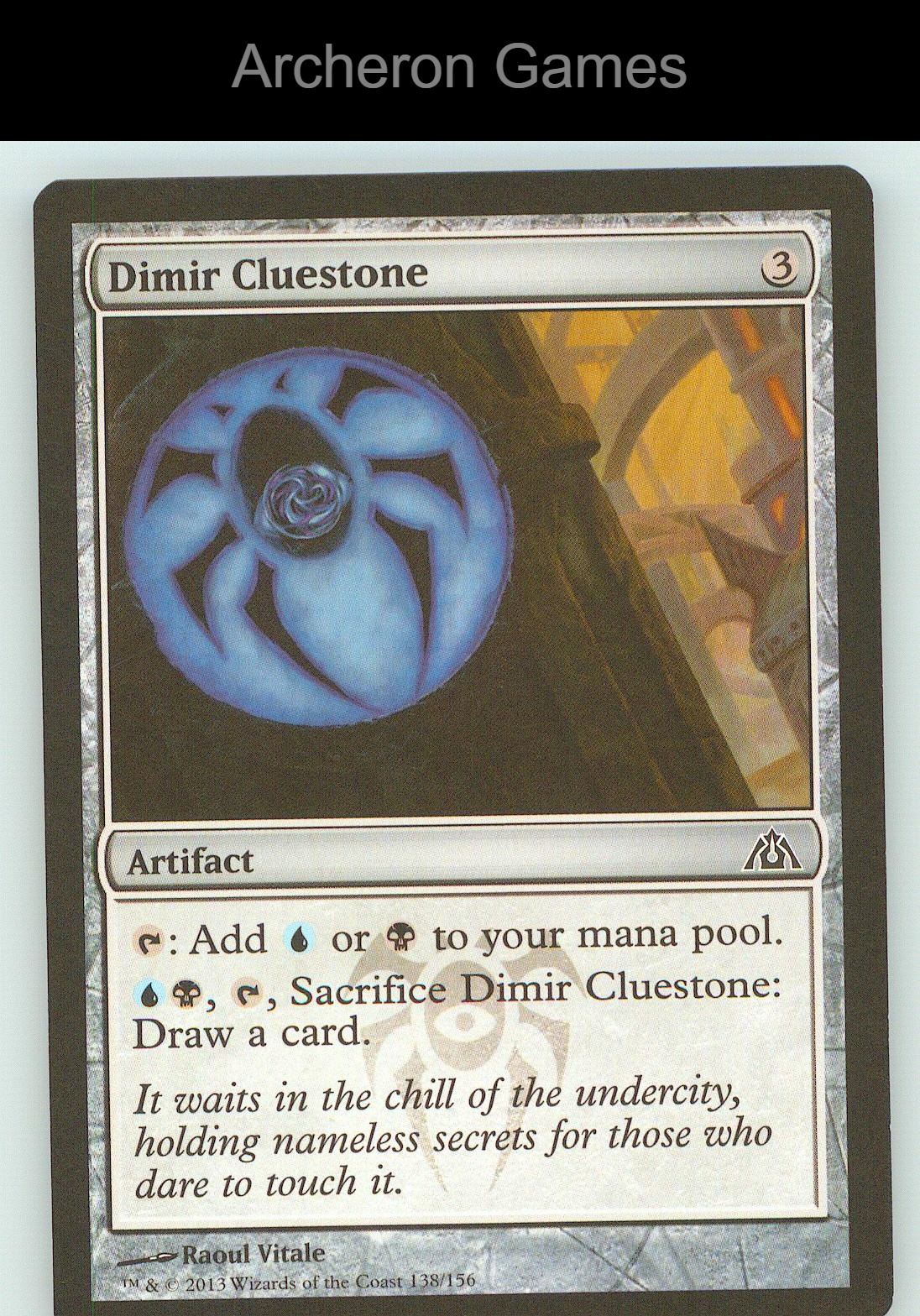 Dimir Cluestone DGM 138 C MTG Card NM/EX+