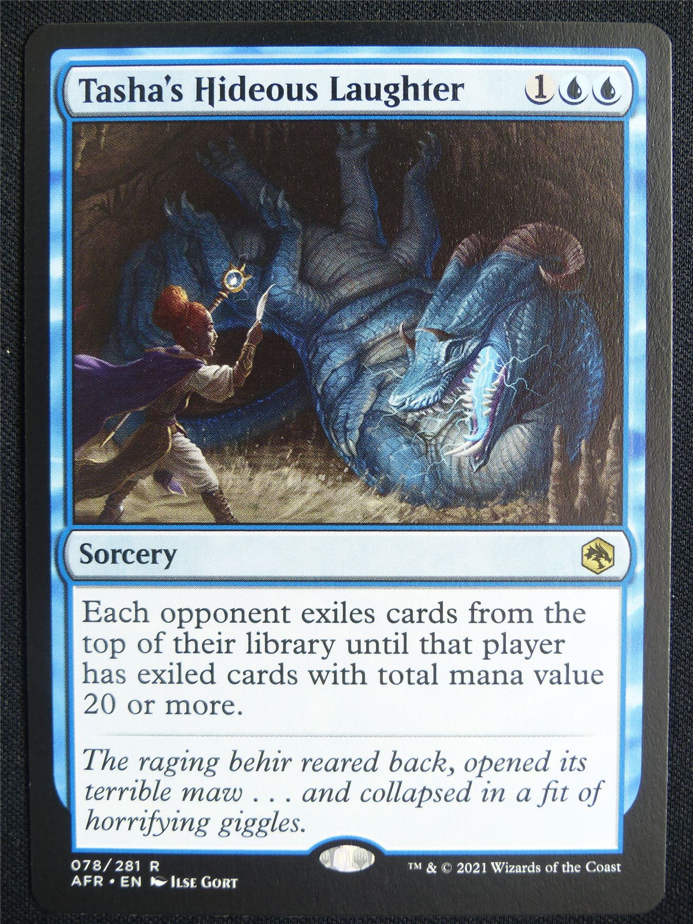 Tasha's Hideous Laughter - AFR - Mtg Card #5N6