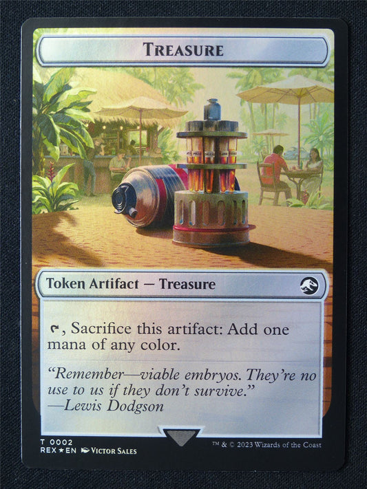 Treasure Token Foil - REX - Mtg Card #18