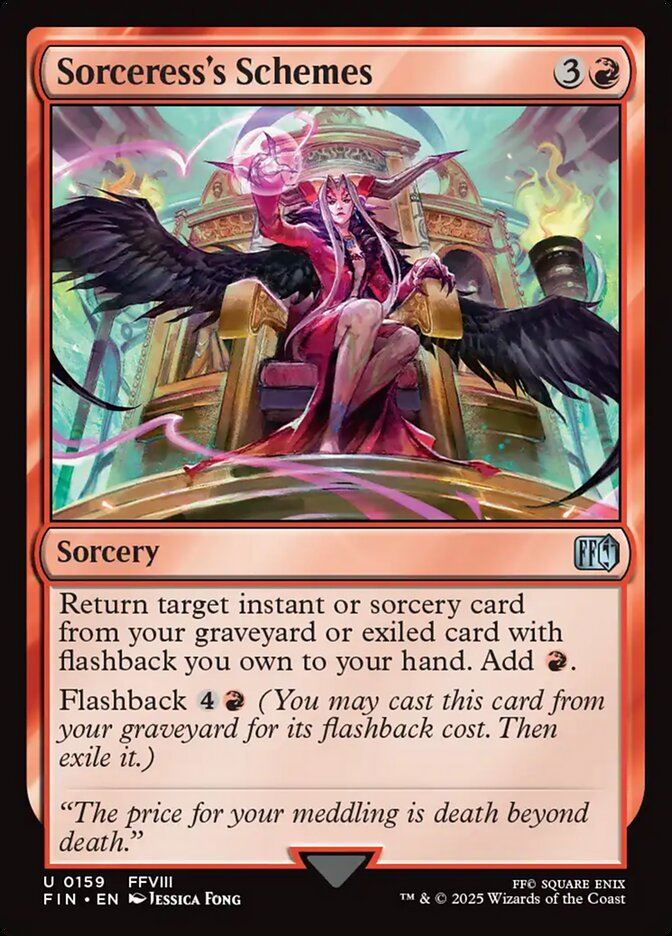 Sorceress's Schemes - Final Fantasy fin