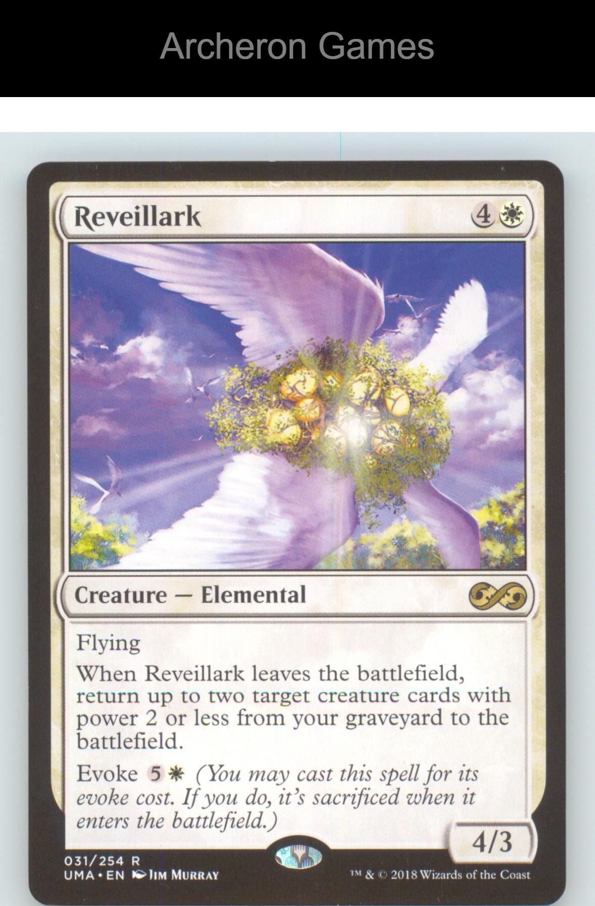 Reveillark UMA 31 R MTG Card NM/EX+