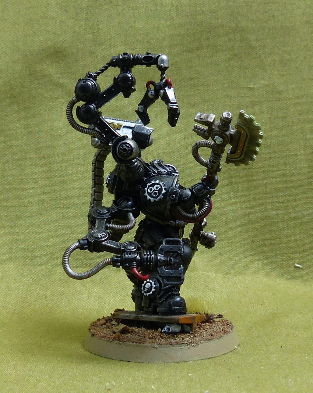 Iron Father Feirros painted - Iron Hands - Warhammer Horus Heresy #1HK