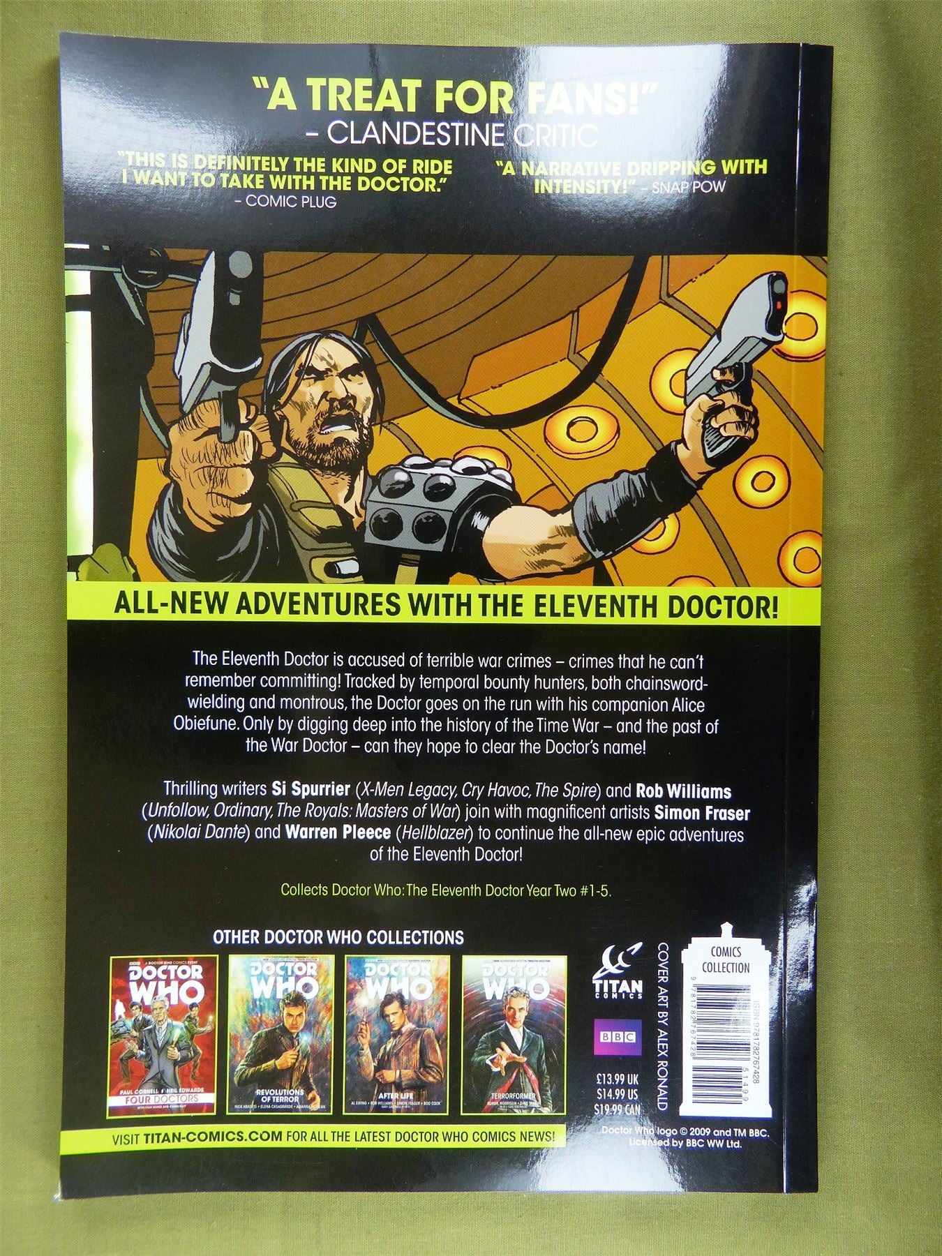 Doctor Who The Then and The Now - Graphic Novel #1ZP