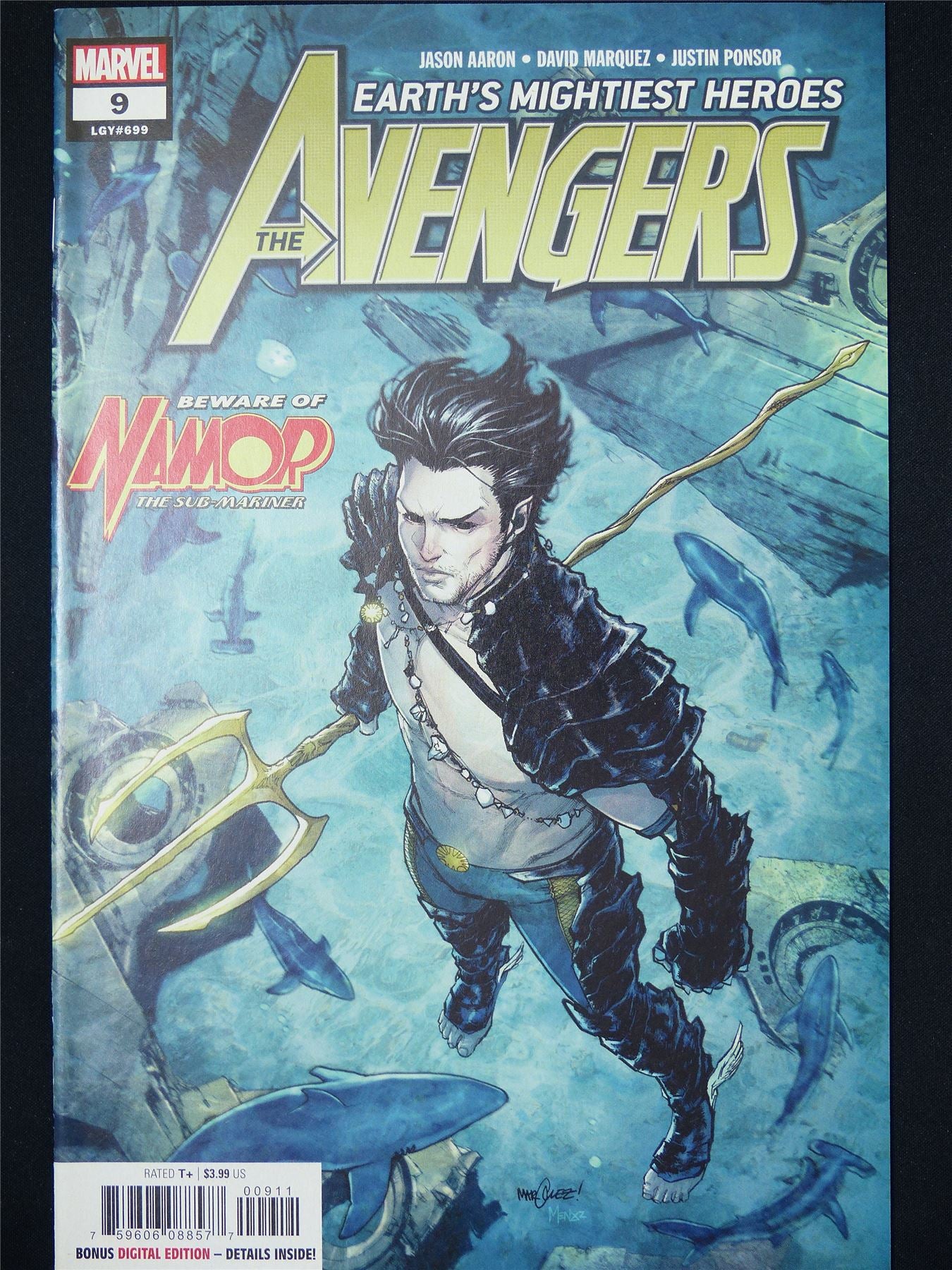 The AVENGERS #9 - B&B Marvel Comic #BN