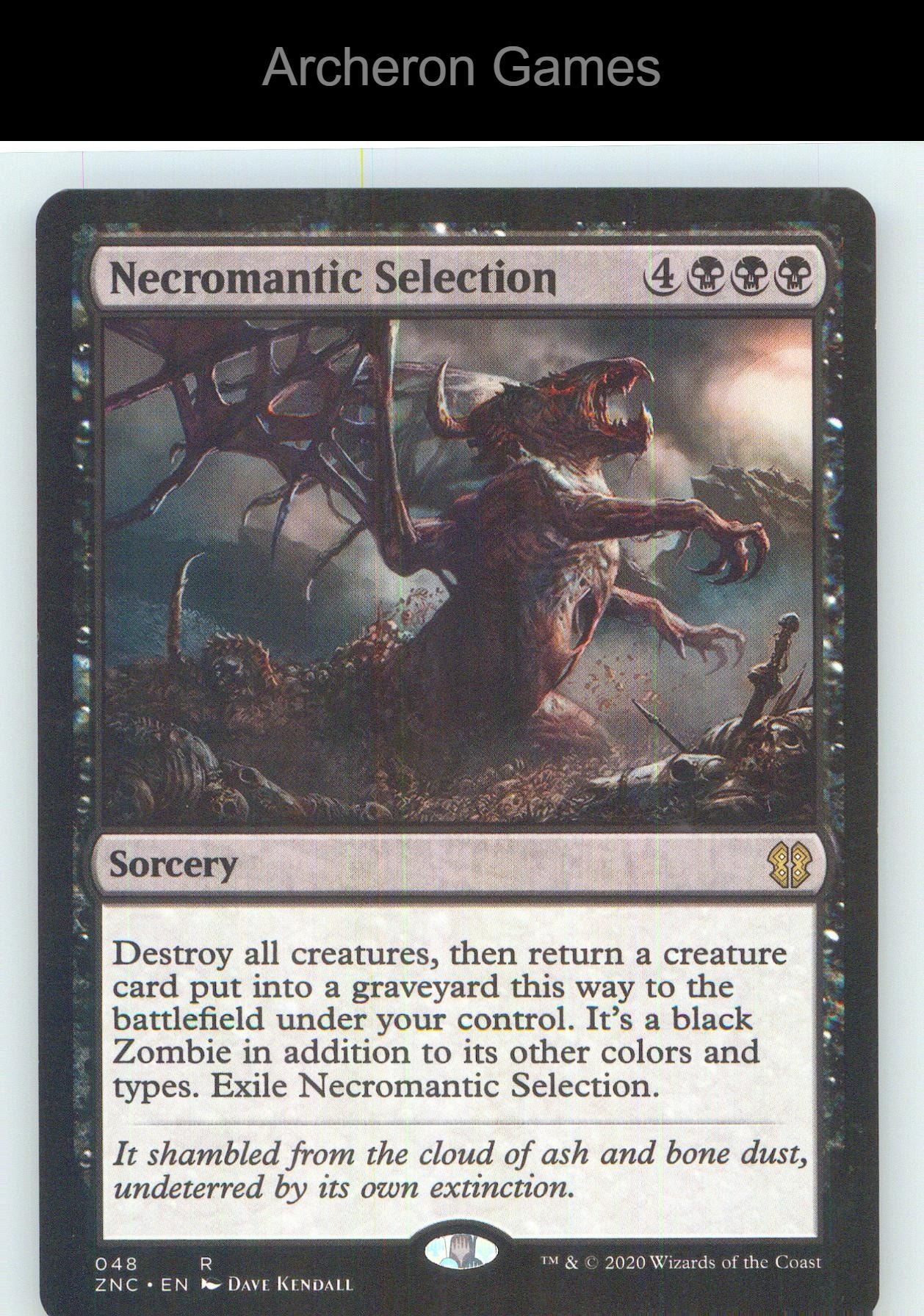 Necromantic Selection ZNC 48 R MTG Card NM/EX+