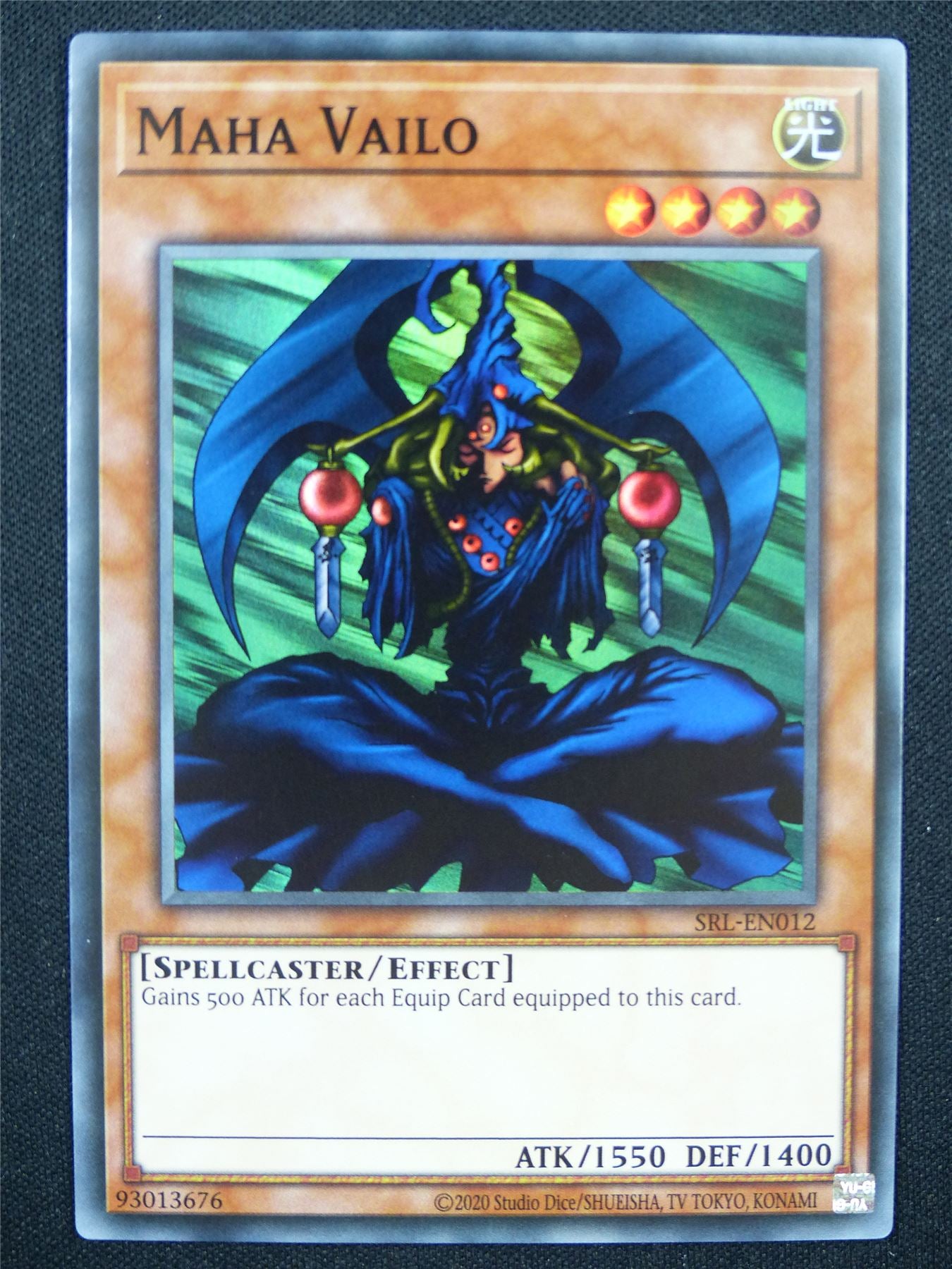 Maha Vailo SRL Super Rare - Yugioh Card #3C