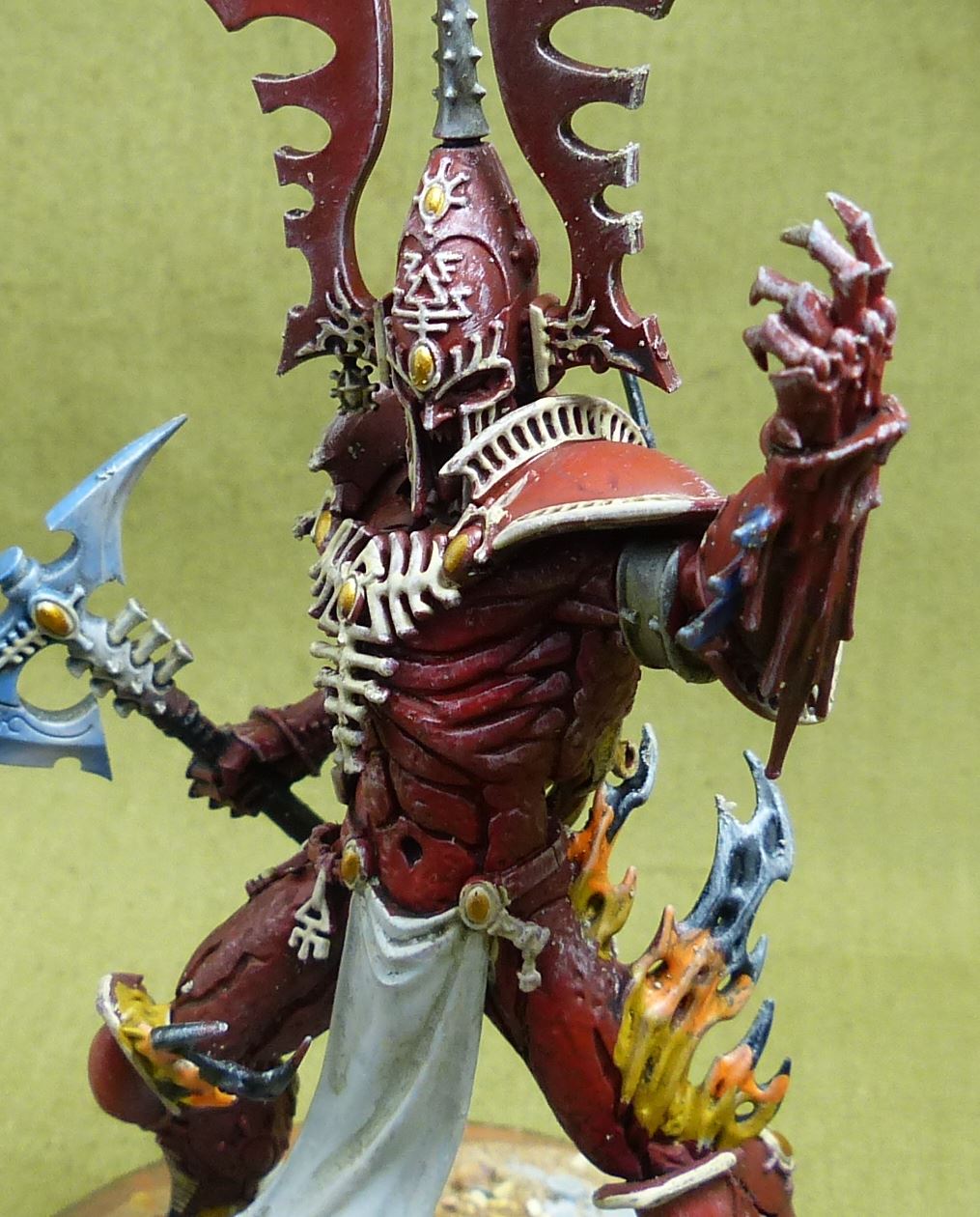 Avatar of Khaine painted - Aeldari - Warhammer 40K #5T4