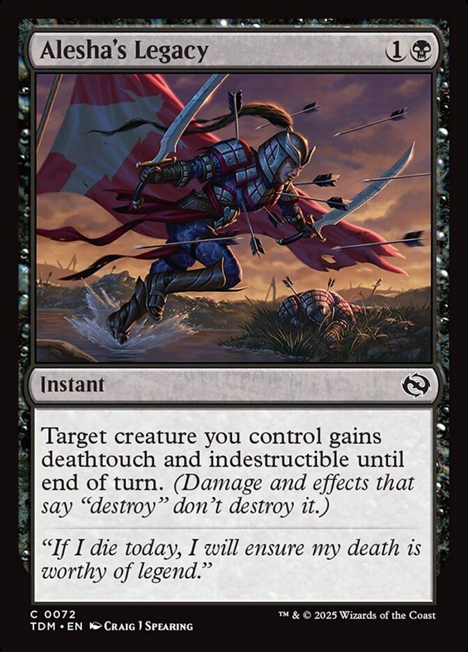 Alesha's Legacy - Tarkir: Dragonstorm tdm